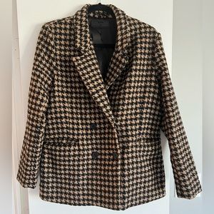 BLANKNYC houndstooth blazer size M